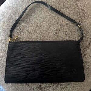 Louis Vuitton Black Leather Women's Bag